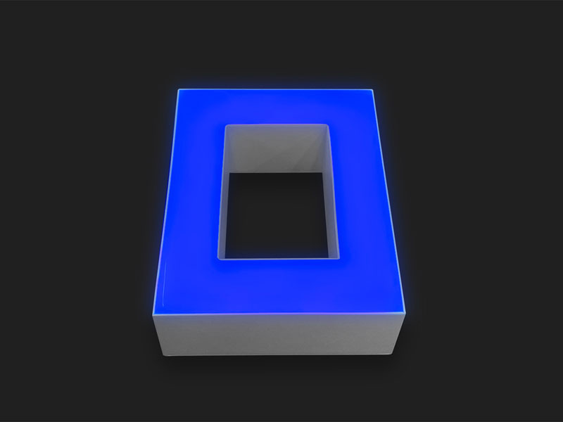 LEDアクリル・チャンネル文字25