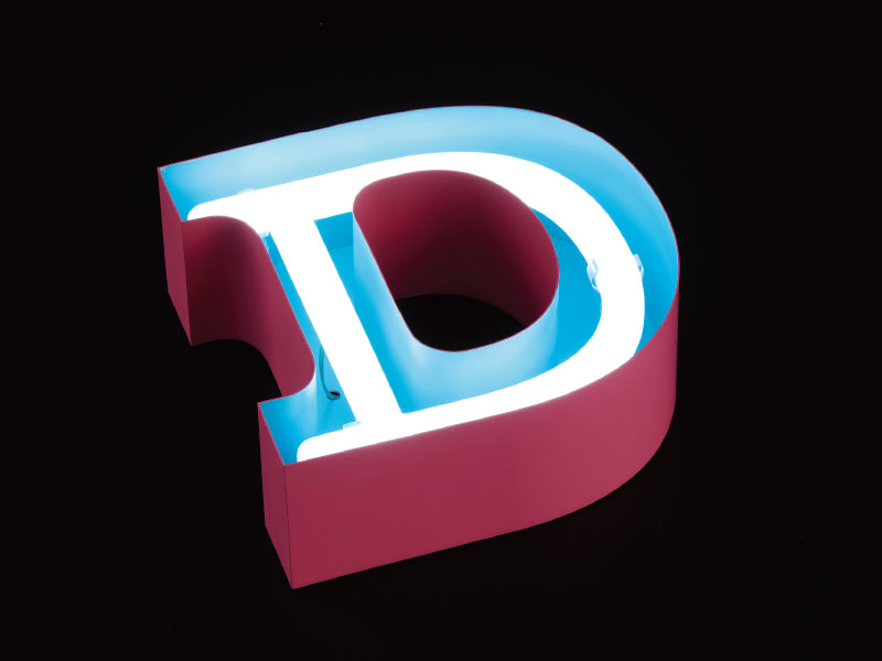 LEDアクリル・チャンネル文字4