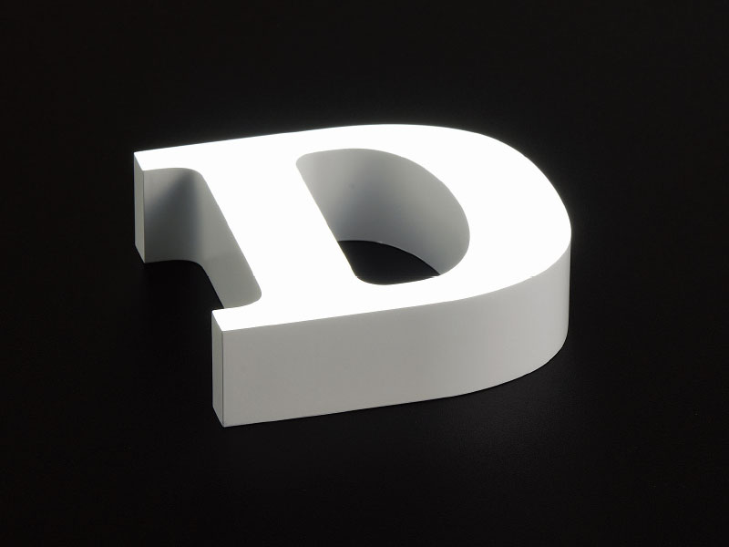 LEDアクリル・チャンネル文字5