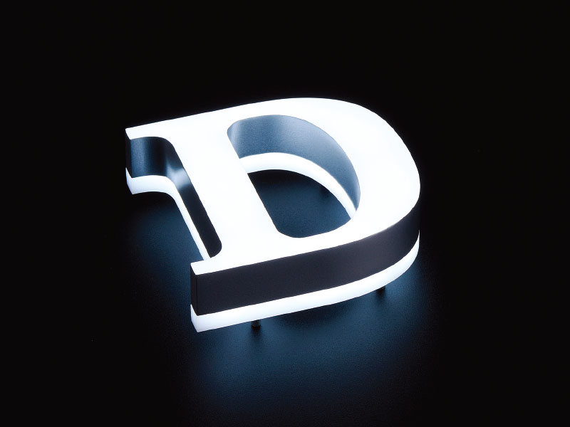 LEDアクリル・チャンネル文字6